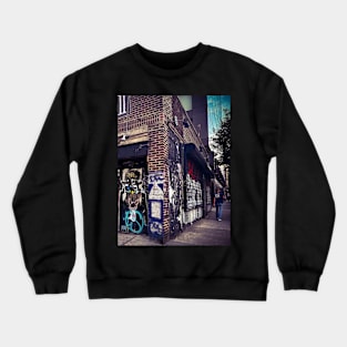 Hudson Square Graffiti Tag Manhattan NYC Crewneck Sweatshirt